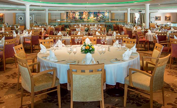 Fred. Olsen Cruise Line Braemar Thistle Restaurant.jpeg